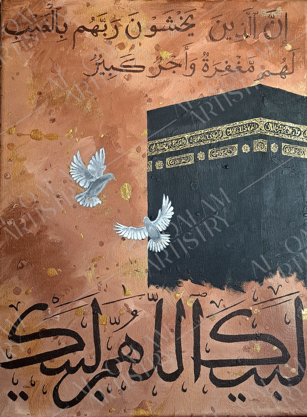 Two Doves, One Journey — Fine Art Print